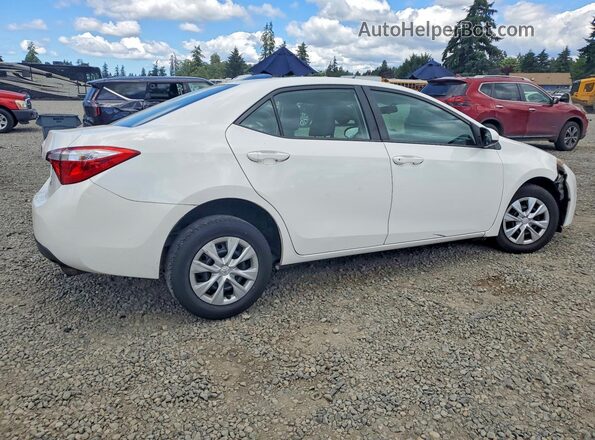 2T1BURHE5GC492199 2016 TOYOTA COROLLA White Հետևի աջ