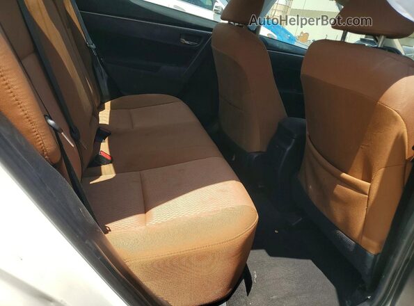 2T1BURHE5GC547525 2016 TOYOTA COROLLA Белый Вид задних сидений