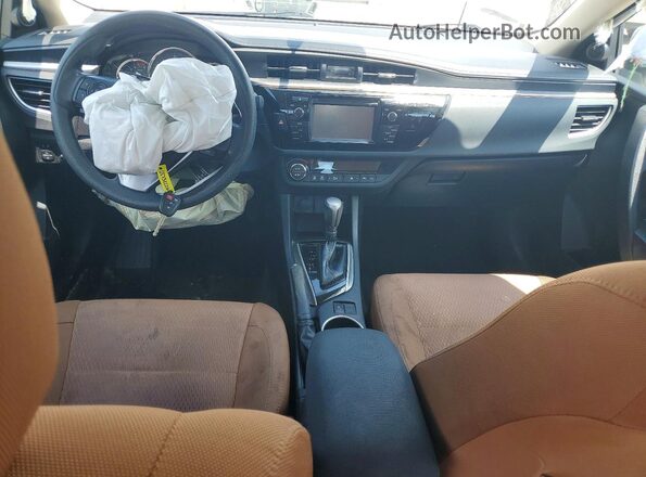 2T1BURHE5GC547525 2016 TOYOTA COROLLA Белый Вид панели приборов
