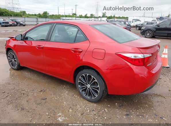 2T1BURHE5GC548982 2016 TOYOTA COROLLA Red Հետևի ձախ