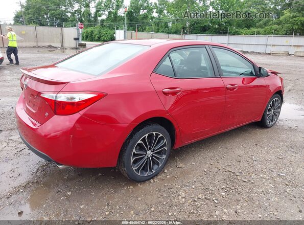 2T1BURHE5GC548982 2016 TOYOTA COROLLA Red Հետևի աջ