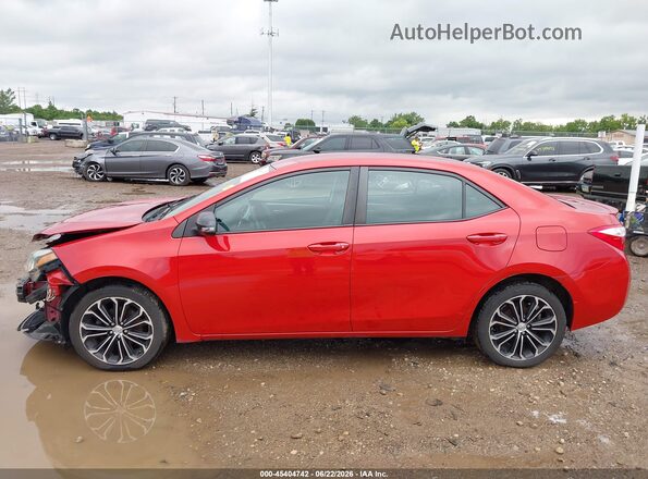 2T1BURHE5GC548982 2016 TOYOTA COROLLA Red 