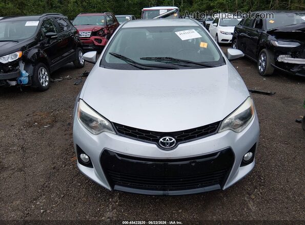 2T1BURHE5GC569122 2016 TOYOTA COROLLA Silver Vista del cuadro de instrumentos