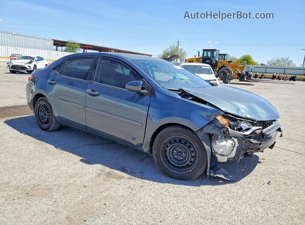 2T1BURHE5GC572814 2016 TOYOTA COROLLA Teal Առջևի աջ