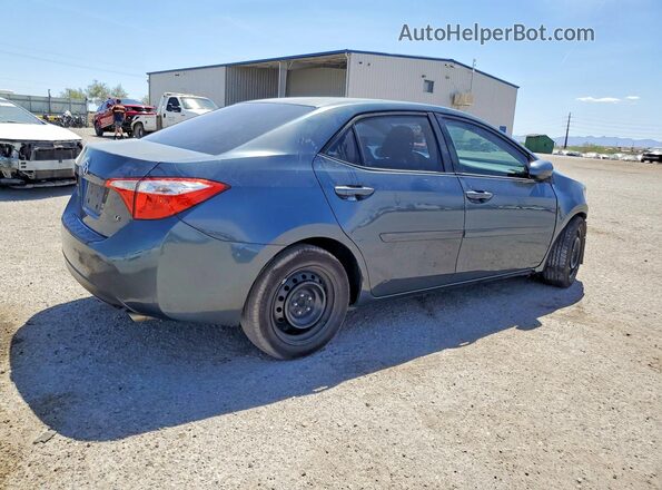 2T1BURHE5GC572814 2016 TOYOTA COROLLA Teal Հետևի աջ
