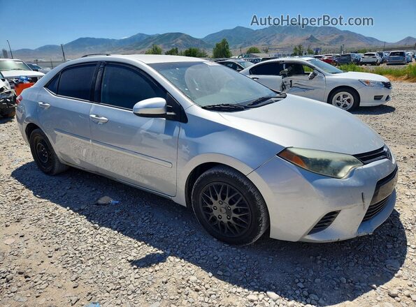 2T1BURHE5GC578502 2016 TOYOTA COROLLA Silver Front right