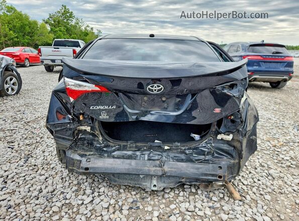 2T1BURHE5GC598328 2016 TOYOTA COROLLA Black უკანა ხედი