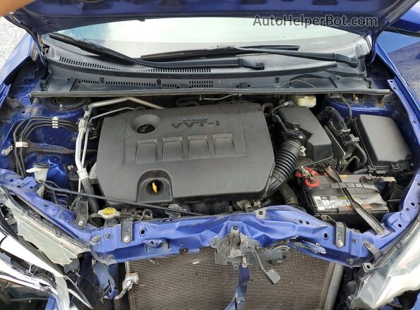 2T1BURHE5GC609750 2016 TOYOTA COROLLA Blue Սալոնի հետևի տեսք