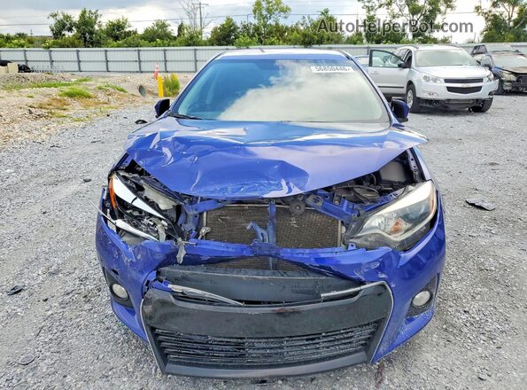 2T1BURHE5GC609750 2016 TOYOTA COROLLA Blue Դիմացի տեսք