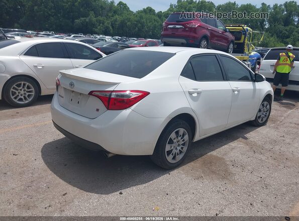 2T1BURHE5GC674307 2016 TOYOTA COROLLA White Հետևի աջ