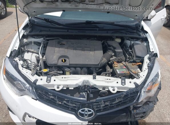 2T1BURHE5GC674307 2016 TOYOTA COROLLA White Հետևի տեսք