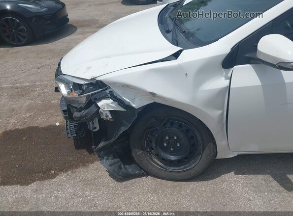 2T1BURHE5GC674307 2016 TOYOTA COROLLA White Դիմացի տեսք