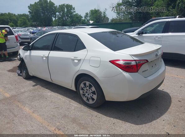 2T1BURHE5GC674307 2016 TOYOTA COROLLA White Հետևի ձախ