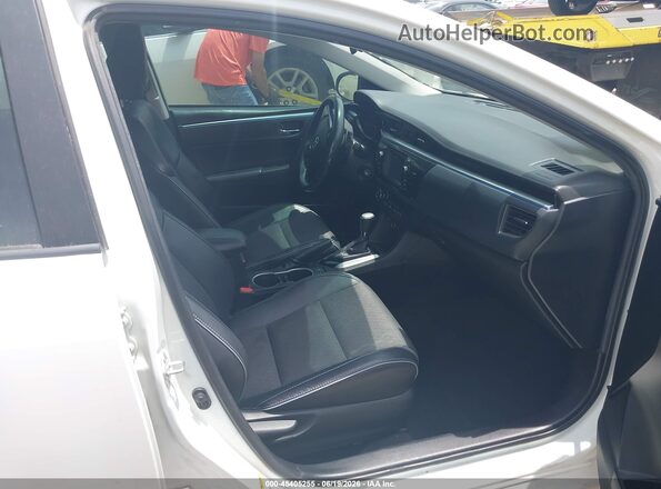 2T1BURHE5GC674307 2016 TOYOTA COROLLA White Սալոնի դիմացի տեսք