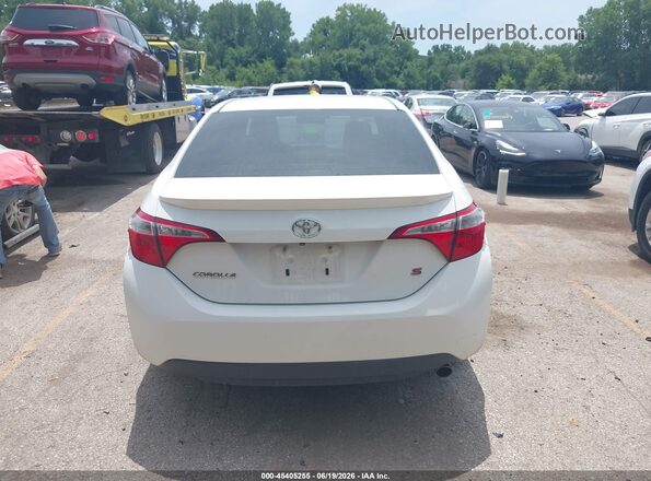 2T1BURHE5GC674307 2016 TOYOTA COROLLA White 