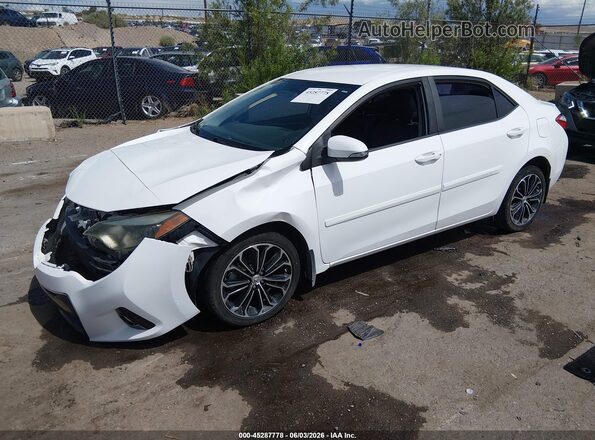 2T1BURHE5GC684187 2016 TOYOTA COROLLA White Vista tres cuartos delantera izquierda