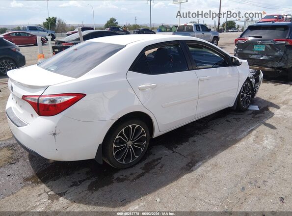 2T1BURHE5GC684187 2016 TOYOTA COROLLA White Trasero derecho