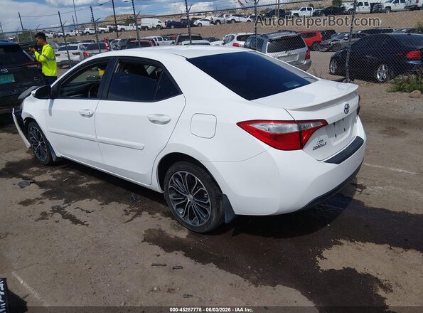 2T1BURHE5GC684187 2016 TOYOTA COROLLA White Trasero izquierdo