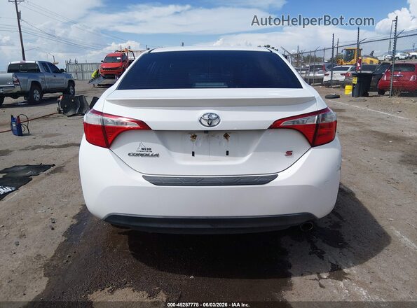 2T1BURHE5GC684187 2016 TOYOTA COROLLA White 