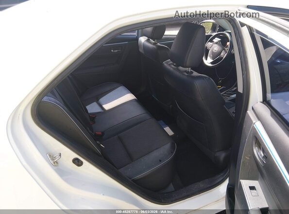 2T1BURHE5GC684187 2016 TOYOTA COROLLA White Vista de la etiqueta del VIN