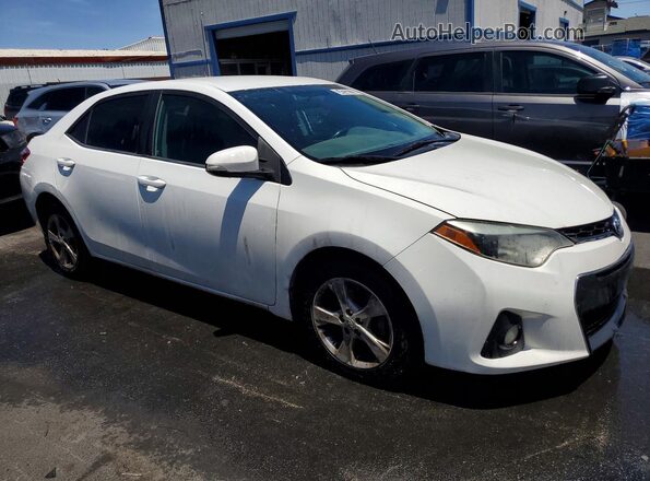 2T1BURHE5GC714000 2016 TOYOTA COROLLA White 
