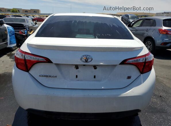 2T1BURHE5GC714000 2016 TOYOTA COROLLA White 