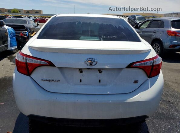 2T1BURHE5GC714000 2016 TOYOTA COROLLA White 