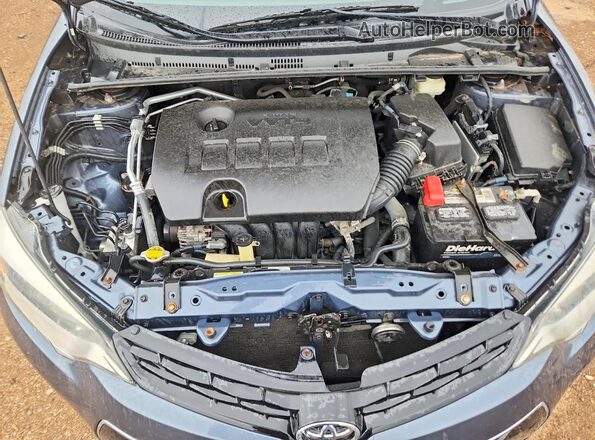 2T1BURHE5GC719343 2016 TOYOTA COROLLA Charcoal Vista interior trasera