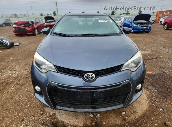 2T1BURHE5GC719343 2016 TOYOTA COROLLA Charcoal Vista frontal