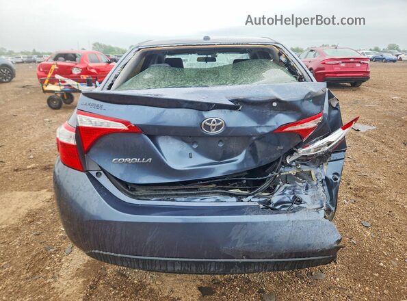 2T1BURHE5GC719343 2016 TOYOTA COROLLA Charcoal Vista trasera