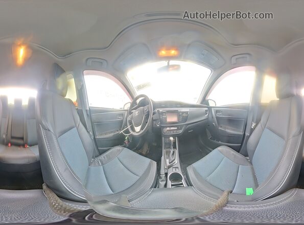 2T1BURHE5GC719343 2016 TOYOTA COROLLA Charcoal Vista de la etiqueta del VIN