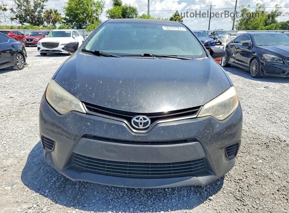 2T1BURHE5GC729824 2016 TOYOTA COROLLA Black Դիմացի տեսք