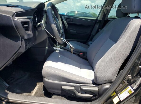 2T1BURHE5GC729824 2016 TOYOTA COROLLA Black Սալոնի դիմացի տեսք