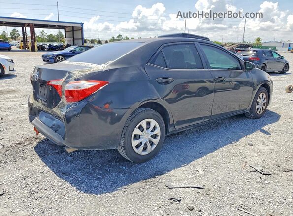 2T1BURHE5GC729824 2016 TOYOTA COROLLA Black Հետևի աջ