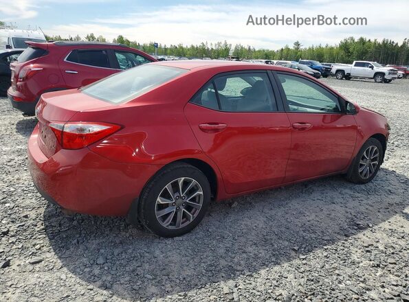 2T1BURHE5GC743058 2016 TOYOTA COROLLA Red Հետևի աջ