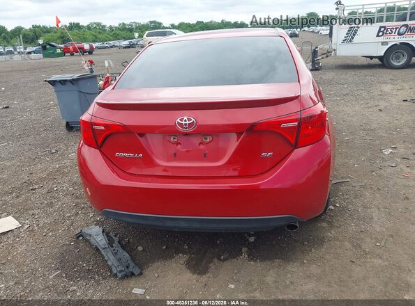 2T1BURHE5HC747547 2017 TOYOTA COROLLA Red 