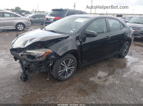 2T1BURHE5HC766938 2017 TOYOTA COROLLA Черный Передняя левая четверть