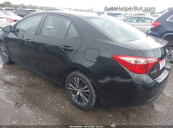 2T1BURHE5HC766938 2017 TOYOTA COROLLA Черный Задняя левая четверть