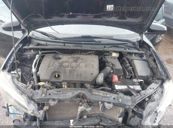 2T1BURHE5HC766938 2017 TOYOTA COROLLA Черный Вид сзади