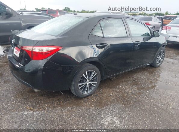 2T1BURHE5HC766938 2017 TOYOTA COROLLA Черный Задняя правая четверть