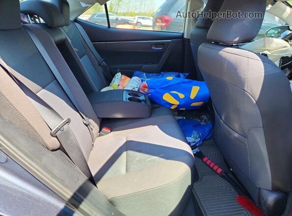 2T1BURHE5HC786560 2017 TOYOTA COROLLA Gray Rear seats view