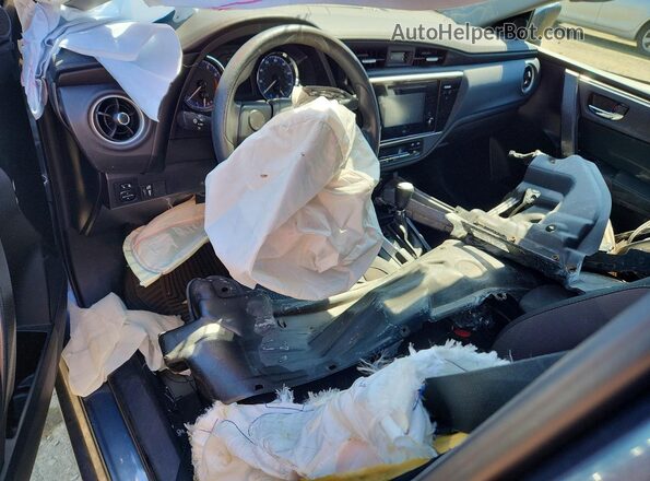 2T1BURHE5HC786560 2017 TOYOTA COROLLA Gray Dashboard view