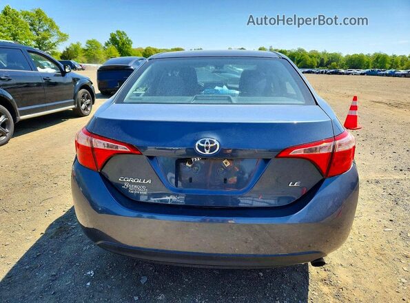 2T1BURHE5HC786560 2017 TOYOTA COROLLA Gray Rear view