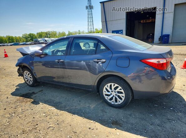2T1BURHE5HC786560 2017 TOYOTA COROLLA Gray Rear left