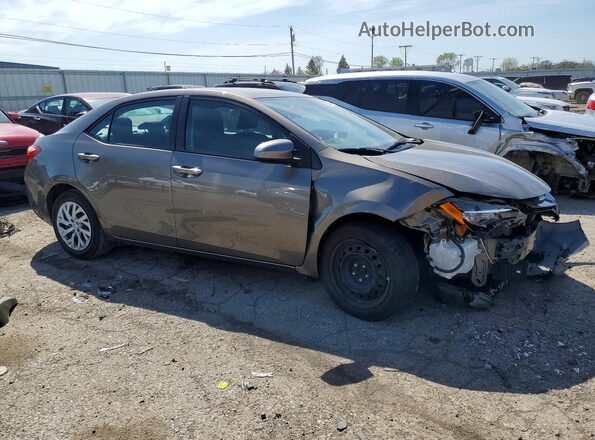 2T1BURHE5HC815782 2017 TOYOTA COROLLA Charcoal Առջևի աջ