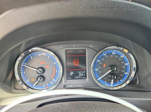 2T1BURHE5HC815782 2017 TOYOTA COROLLA Charcoal Սարքավորումների վահանակի տեսք