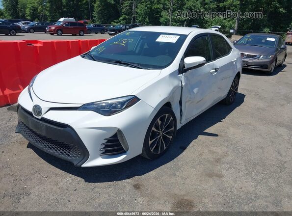 2T1BURHE5HC842285 2017 TOYOTA COROLLA White Передня ліва чверть