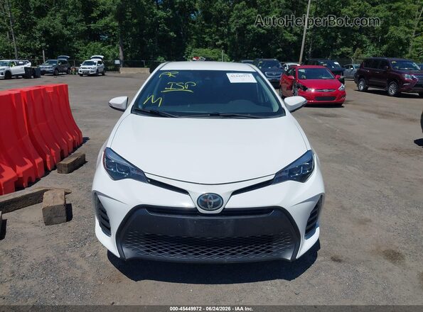 2T1BURHE5HC842285 2017 TOYOTA COROLLA White Вид щитка приладів