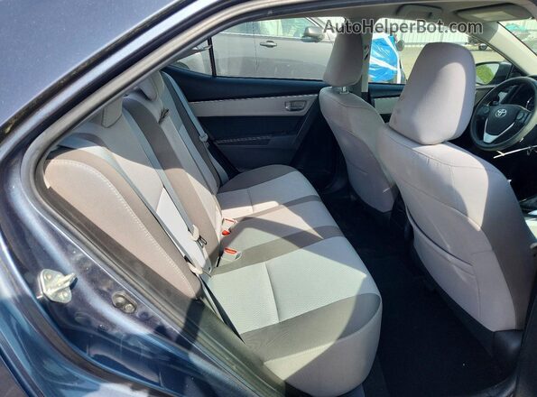 2T1BURHE5HC895018 2017 TOYOTA COROLLA Gray Вид задніх сидінь