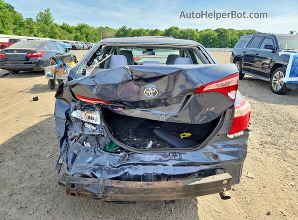 2T1BURHE5HC895018 2017 TOYOTA COROLLA Gray Вид ззаду